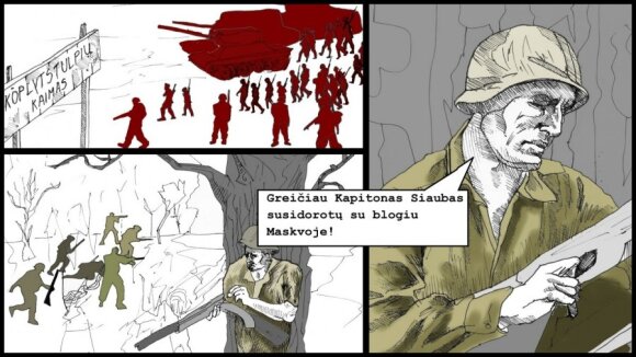 Partizanai visada laimi. Keturi šunys ir tankistas (VII)