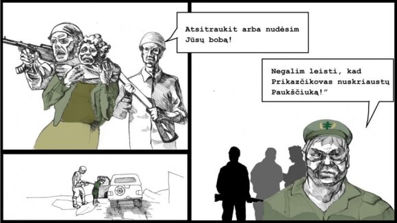 Partizanai visada laimi. Meškos medžioklė (III)