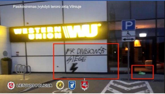 Attempt to carry out a terrorist act in Vilnius.