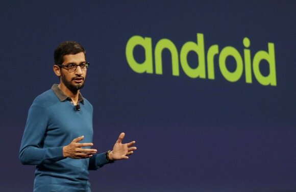Sundaras Pichai, "Google" viceprezidentas, vadovaujantis "Android", "Chrome" ir programėlėms