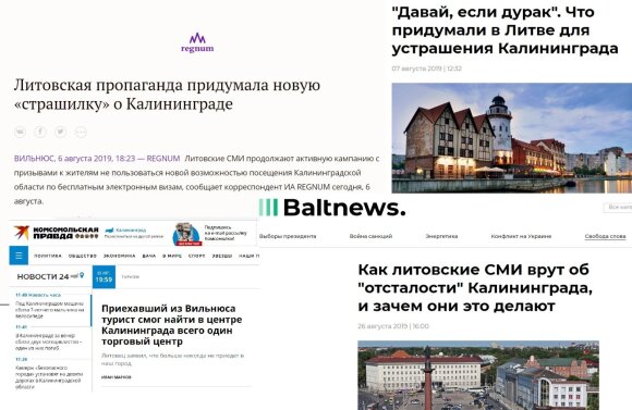 Rusijoje dėl DELFI publikacijos kilo isterija: taip apie Kaliningradą gali galvoti tik Hitlerio sėbrai