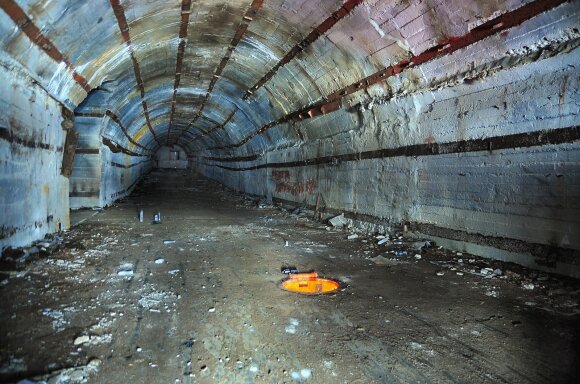 Soviet submarine hangar