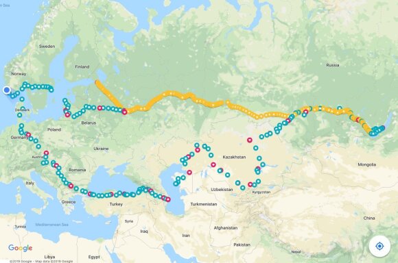 Į Sibirą savo noru: lietuvis su žmona įveikė daugiau kaip 20 000 kilometrų, tam kad naujai pažvelgtų į šį kiekvienam tautiečiui žinomą kraštą