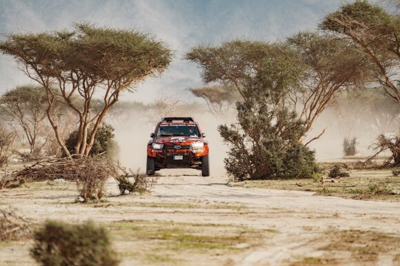 Antanas Juknevičius, Darius Vaičiulis, Dakar prologue