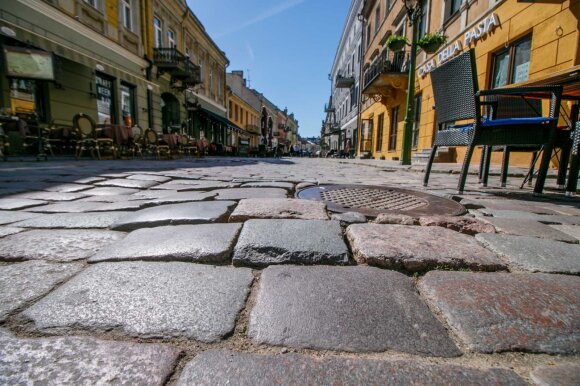 Major discoveries expected in Kaunas Old Town: street repairs may take longer than planned
