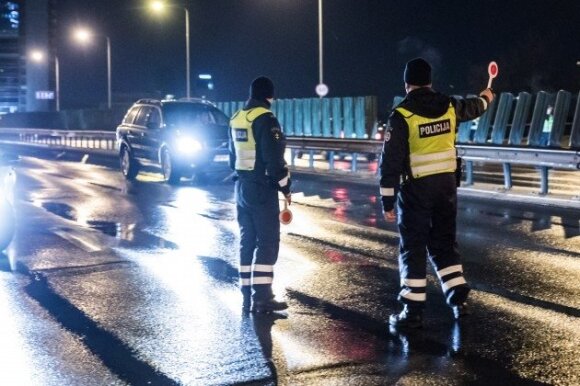 A nighttime police raid in Vienna