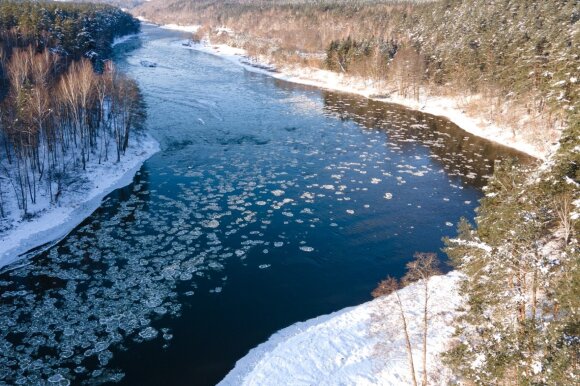 The cognitive trail located near Vilnius is one of the most beautiful and interesting in Lithuania.