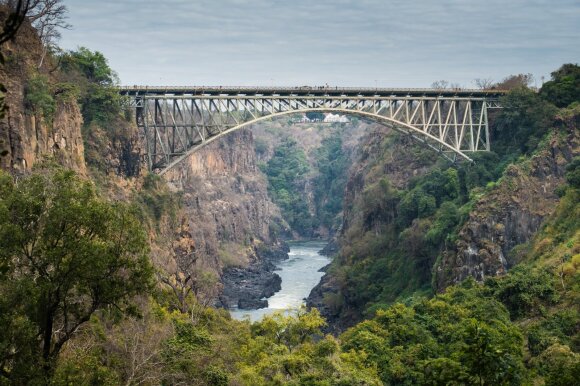 Victoria Falls Bridge, Zimbabwe and Zambia