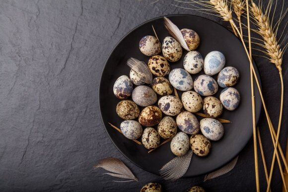 Quail eggs