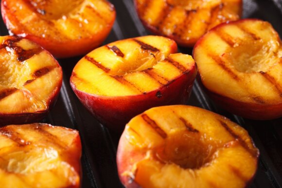 Grilled fruit is great for both dessert and a delicious salad