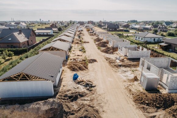 3.8 million sprouts in Klaipeda district.  Euro real estate pilot project