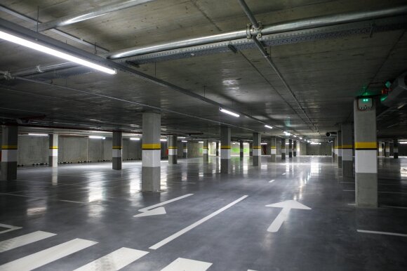 In Kaunas, the SBA renovated the parking lot under Vienybės Square