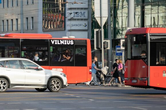 Vilnius residents said which districts were the least accessible - they also had comments about parking