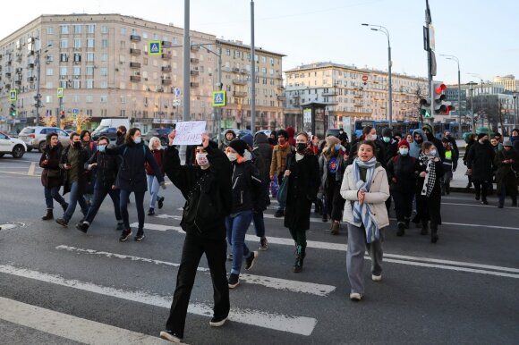 Protestai Rusijoje