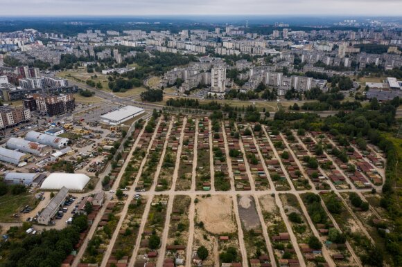 There will be apartment buildings and shops in the places of the Vilnius garage massifs, and a camp will appear