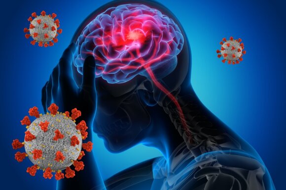 The coronavirus affects memory