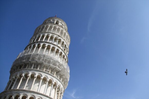 Torre Pendente di Pisa in Toscana (Italia)