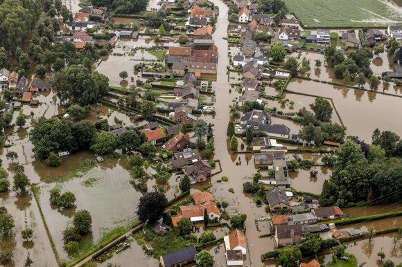 The devastating floods in Europe show the terrible magnitude of the catastrophe: the image of thousands of people who become homeless after a bomb explosion