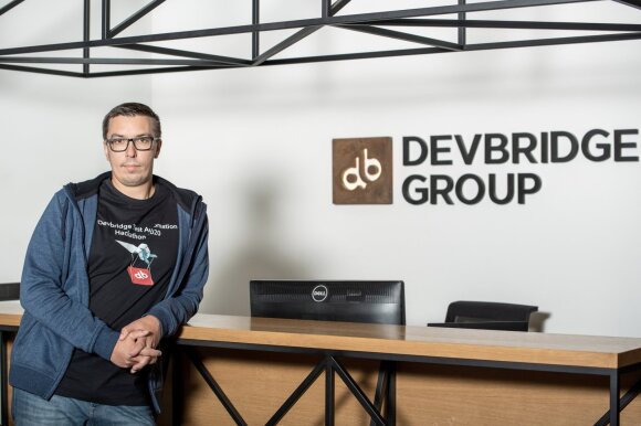 JAV programavimo paslaugų įmonėje „Devbridge“ dirbantis programinės įrangos testuotojas Martynas Luneckas