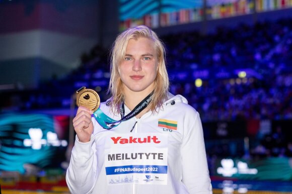 Rūta Meilutytė iškovojo pasaulio čempionato auksą