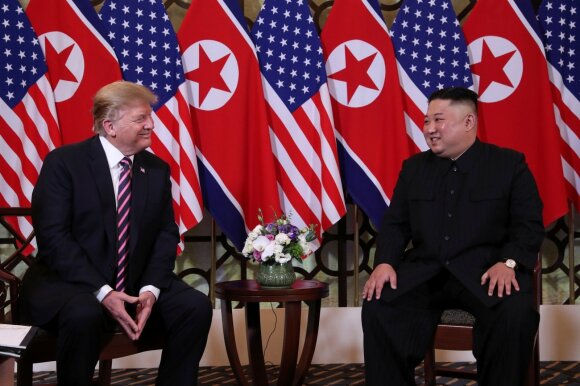 Donaldo Trumpo ir Kim Jong-uno susitikimas Hanojuje