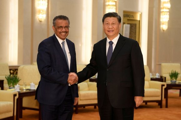 Tedros Adhanom Ghebreyesus, Xi Jinping