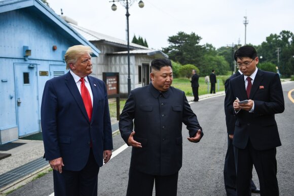 Kim Jong Unas, Donaldas Trumpas