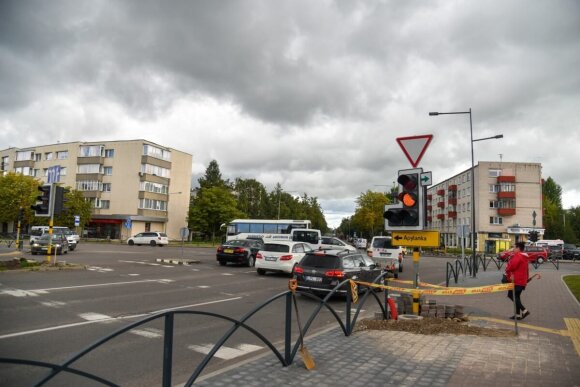 Traffic in Panevėžys