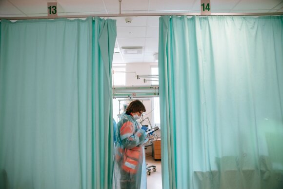 Šiauliai doctors - on the situation inside the hospital: the number of infected people is increasing rapidly, resuscitation is expanding