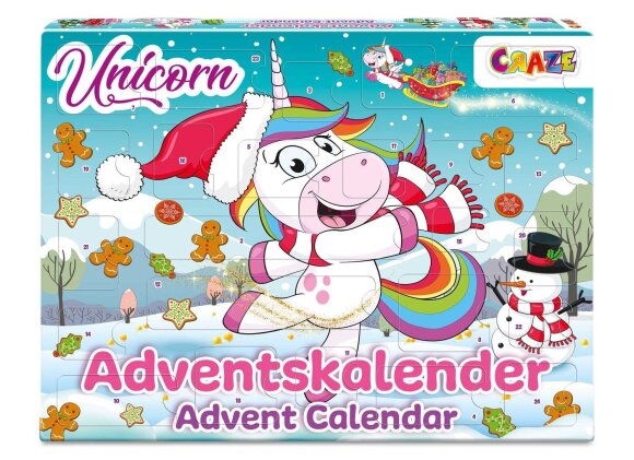  Unicorn advento kalendorius