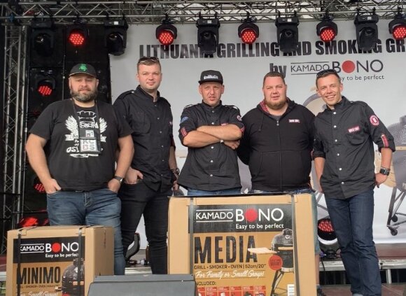 Tarptautinių BBQ varžybų šašlykų kategorijos nugalėtojų trejete – ir lietuvių komanda