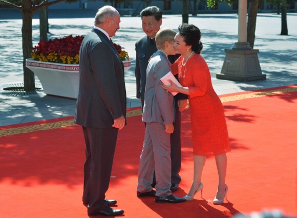 Aliaksandr Lukashenko, Xi Jinping