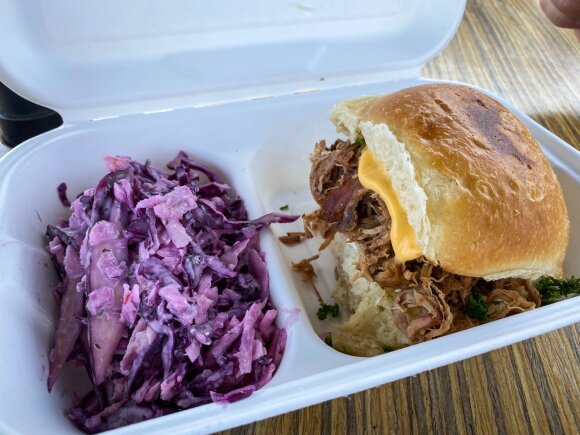 Food cart in Klaipeda