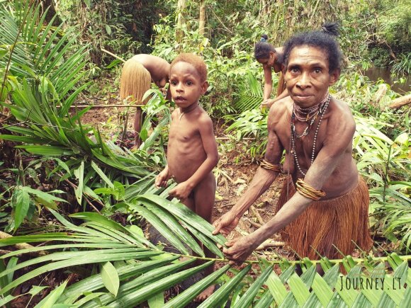 The Lithuanian settled with a tribe called cannibals: his legs were shaking when entering his house