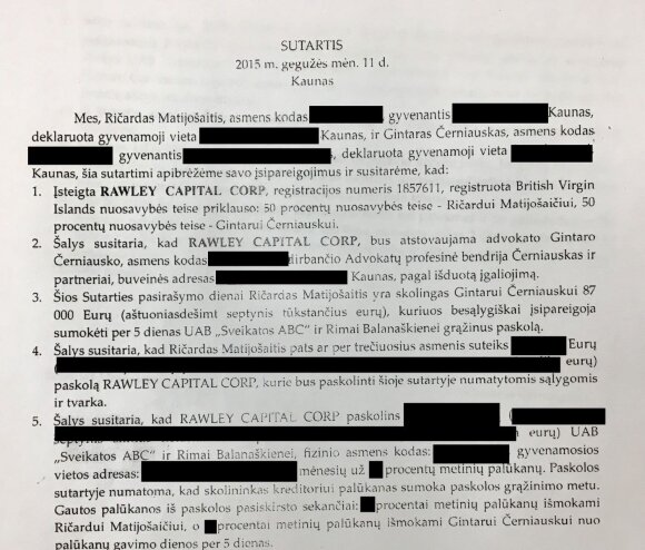 LRT Tyrimas. Painioje „ofšorų“ istorijoje – į politiką žengiančio advokato ir „Gazprom“ atstovo vardai
