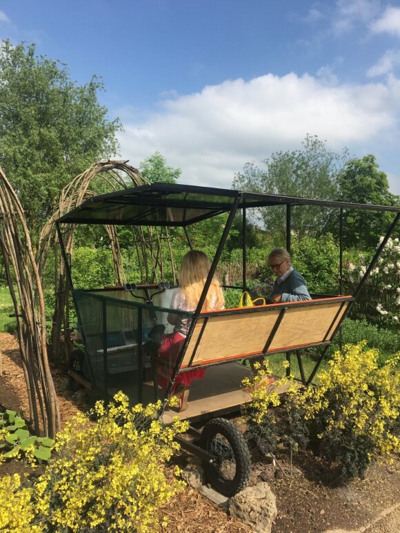 Pumpkins turn into carriages not only in fairy tales: in the Šiauliai botanical garden, an impressive work