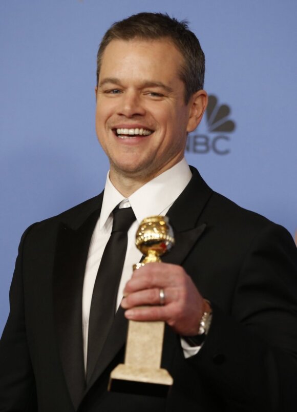 Matthew Damonas: „marsietis“, dievinantis būti tėvu