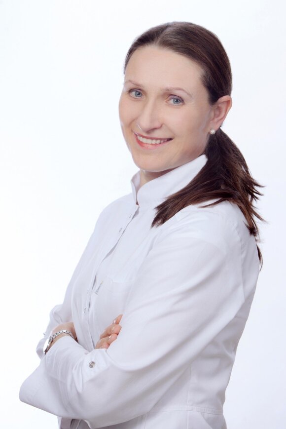 Estetinės medicinos ir dermatologijos klinikos “Grožio pasaulis” gyd. dermatologė Birutė Adomavičienė