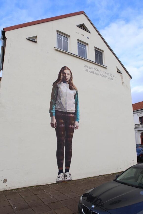 Klaipeda's buildings are decorated with impressive graffiti - have you seen them all?