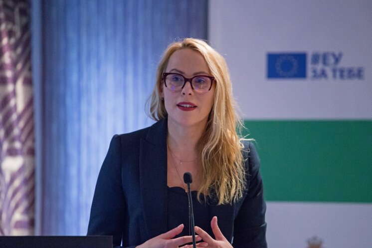 Monika Petraitė (nuotr. - EUBID konferencija)