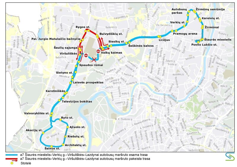 Taurage ryga autobusu tvarkarastis