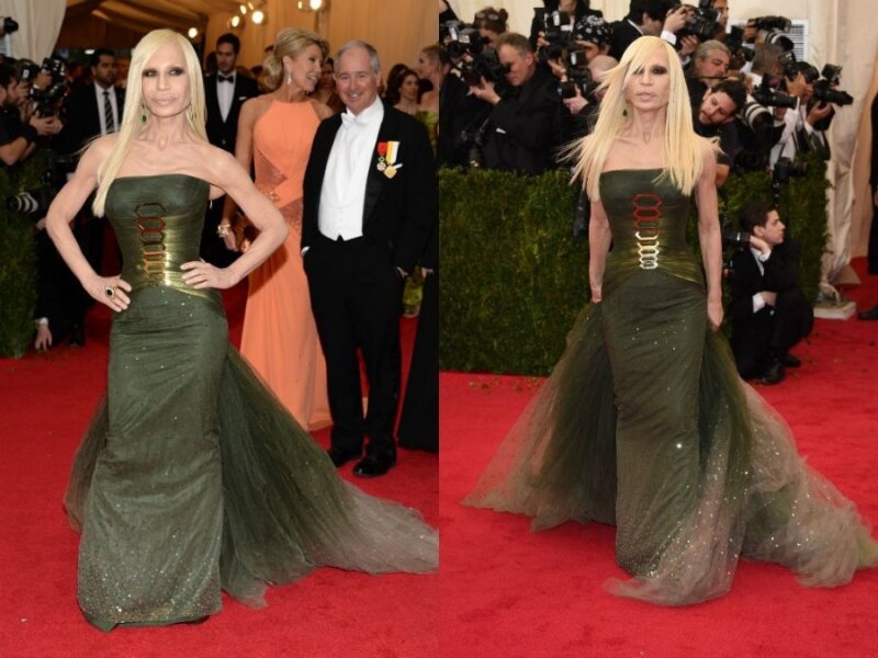 donatella versace dieta