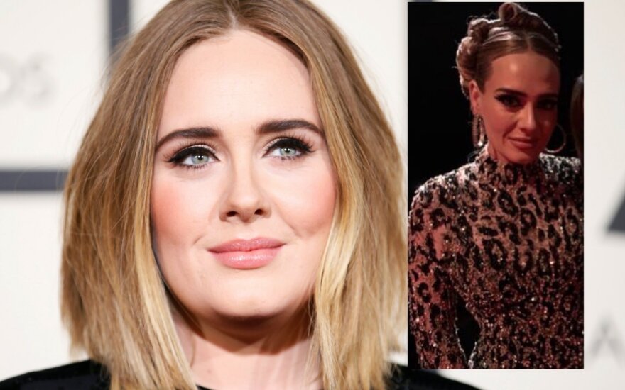 Adele anksčiau ir dabar /Foto: Reuters ir Instagram