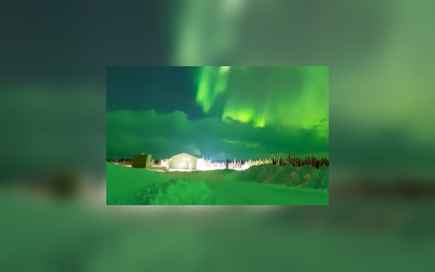 Užburiantis vaizdo įrašas: mokslininkas skelbia video, kaip sprogsta aurora