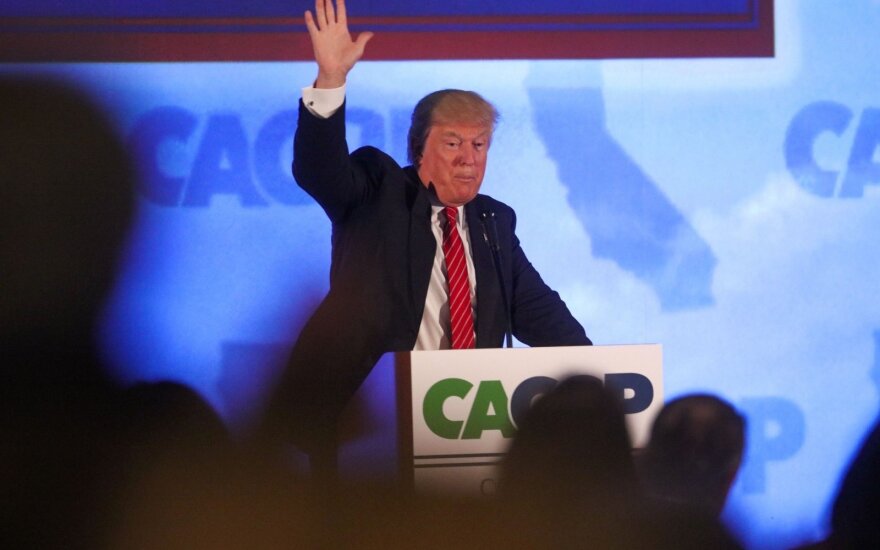 D. Trumpas žengė dar vieną žingsnį Baltųjų rūmų link