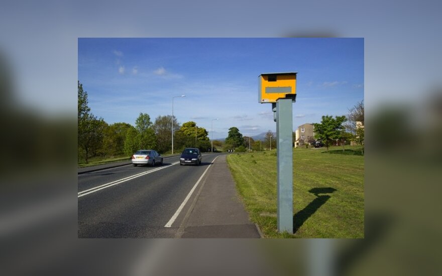 Greičio matuoklis per 5 metus užfiksavo 38 tūkst. pažeidėjų