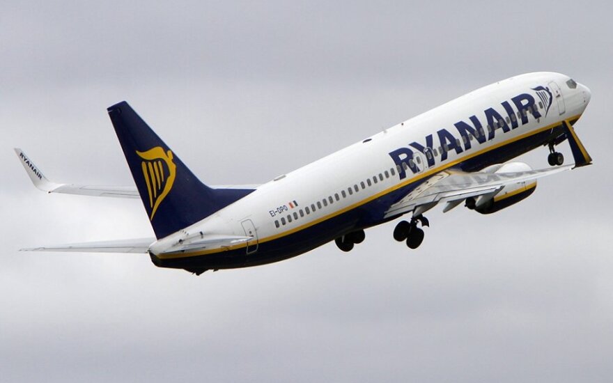 „Ryanair” nuo lapkričio skraidys iš Vilniaus į Barseloną?
