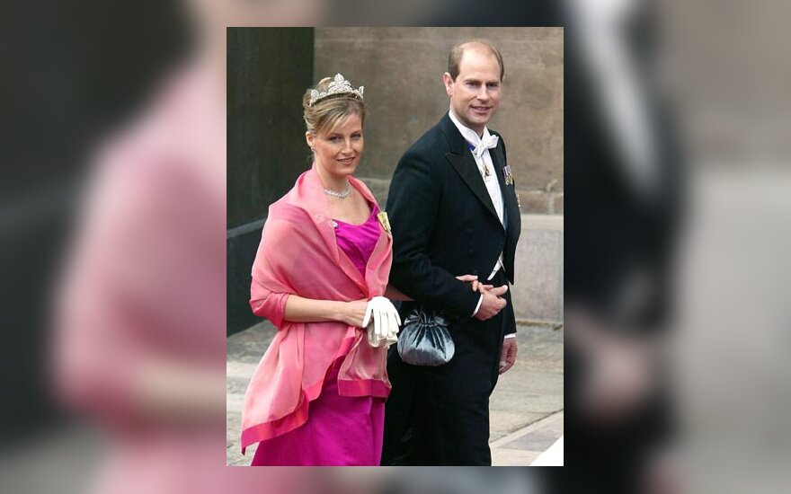 princas Edwardas ir jo žmona Sophie