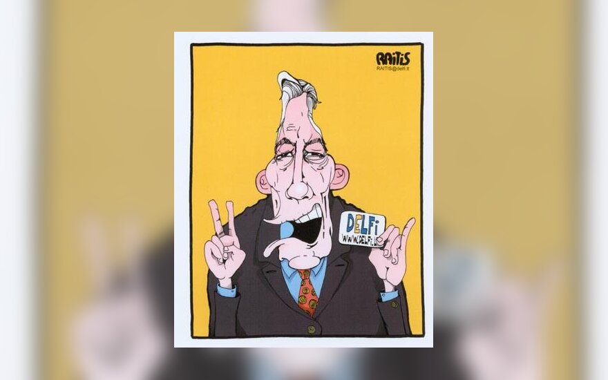 Valdo Adamkaus karikatūra