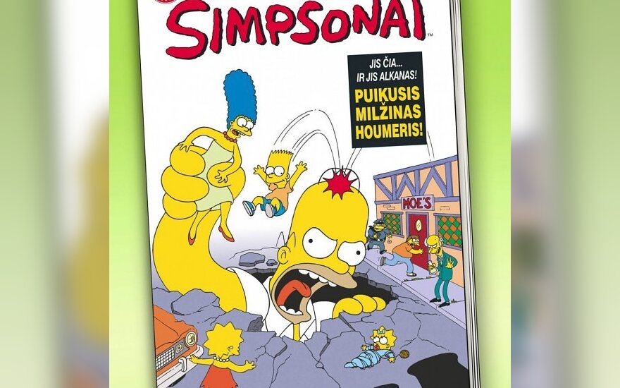 Lietuviškai bus leidžiamas mėnesinis žurnalas „Simpsonai“